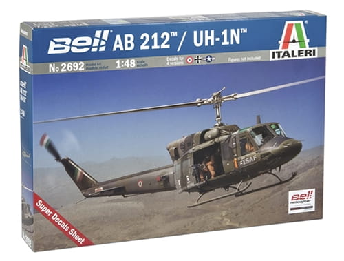 Go to product ITALERI 2692 - 1:48 AB 212 /UH 1N