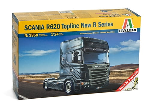 Go to product ITALERI 3858 - 1:24 Scania R620 V8 New R Series