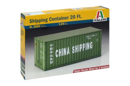 Go to product ITALERI 3888 - 1:24 Shipping Container 20 Ft.