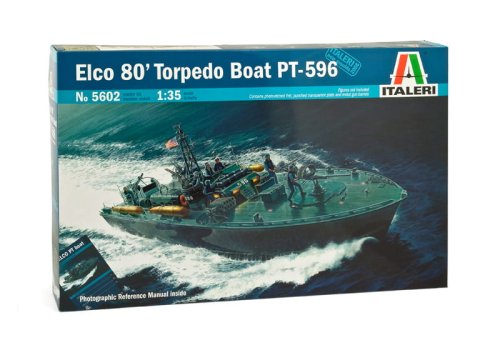 Go to product ITALERI 5602 - 1:35 Elco 80' Torpedo Boat PT