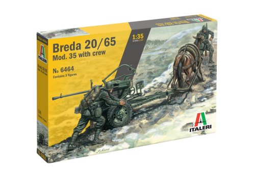 Go to product ITALERI 6464 - 1:35 Horse Drawn Breda 20