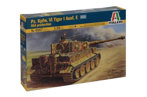 Go to product ITALERI 6507 - 1:35 Pz.Kpfw.VI Tiger I Ausf.E mid production