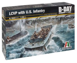ITALERI 6524 - 1:35 LCVP with U.S. Infantry