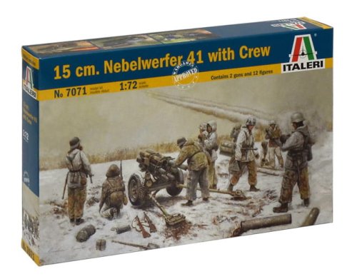 Go to product ITALERI 7071 - 1:72 15 cm. Nebelwerfer 41 with Crew