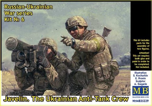 Go to product Master Box 35229 - 1:35 Russian-Ukrainian War Series Kit No 6. Javelin. The Ukrainian Anti-Tank Crew