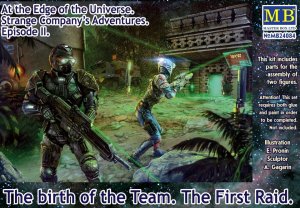 Master Box 24084 - 1:24 At The Edge of The Universe. Strange Company's Adventures. Episode II. The Birth Of The Team. The First Raid