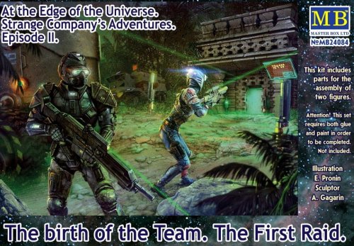 Go to product Master Box 24084 - 1:24 At The Edge of The Universe. Strange Company's Adventures. Episode II. The Birth Of The Team. The First Raid
