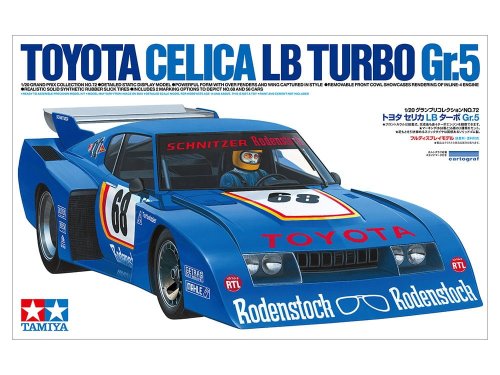 Go to product Tamiya 20072 - 1:20 Toyota Celica LB Turbo Gr.5