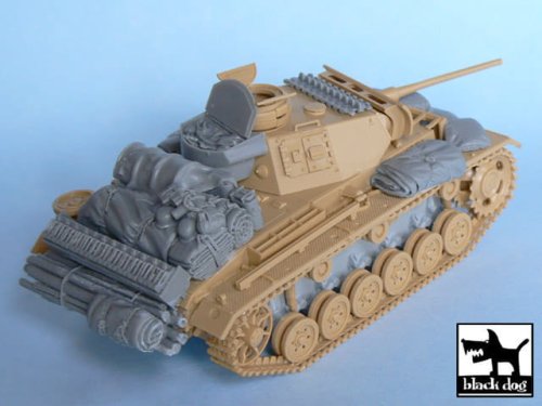 Go to product BLACK DOG T48024 - 1:48 Pz.Kpfw. III Ausf. L accessories set