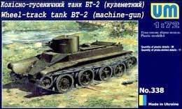 UNIMODELS 338 - 1:72 BT-2 w/machine gun