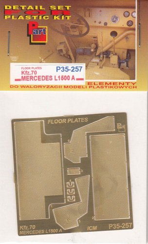 Go to product PART P35257 - 1:35 Kfz.70 Mercedes L1500A - Floor Plates