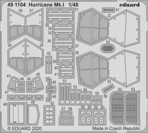 Go to product EDUARD 491104 - 1:48 Hurricane Mk.I