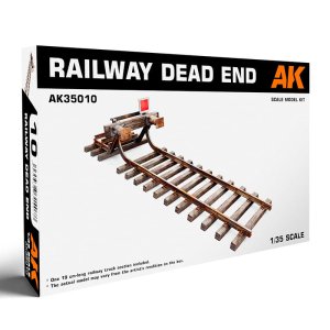 AK Interactive 35010 - 1:35 Railway Dead End