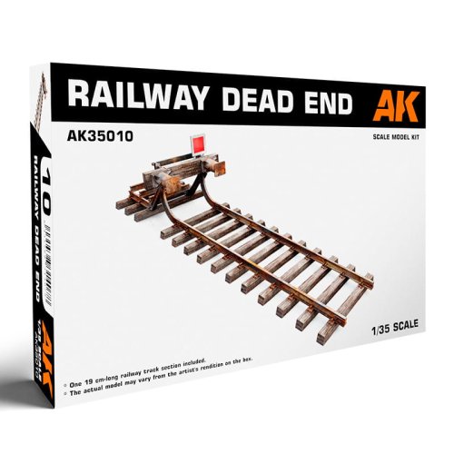 Go to product AK Interactive 35010 - 1:35 Railway Dead End