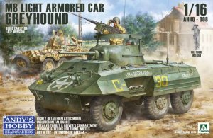 Andy's Hobby Headquarters AHHQ-008 - 1:16 M8 Greyhound US Light Armoured Car