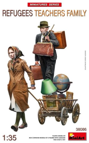 Go to product Miniart 38086 - 1:35 Refugees Teachers Family