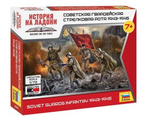 Zvezda 6293 - 1:72 Soviet Guards Infantry