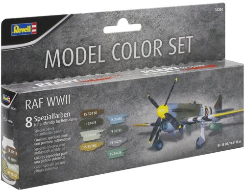 Go to product Revell 36201 - RAF WWII acrylic paint set 8 x 18 ml