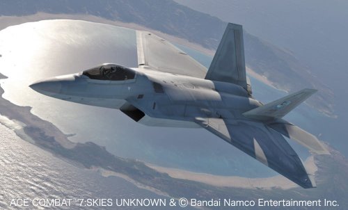 Go to product Hasegawa SP571 52371 - 1:48 Ace Combat 7 Skies Unknown F-22 Raptor Mobius 1 IUN