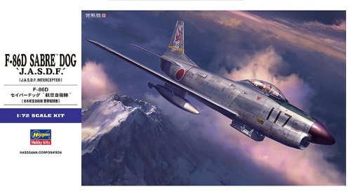Go to product Hasegawa E49 01579 - 1:72 F-86D Sabre Dog J.A.S.D.F.