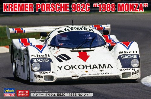 Go to product Hasegawa 20662 - 1:24 Kremer Porsche 962C 1988 Monza