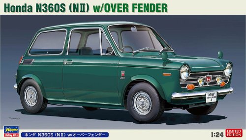 Go to product Hasegawa 20659 - 1:24 Honda N360S N II w/Over Fender