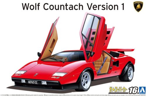 Go to product Aoshima 06336 - 1:24 Lamborghini Countach Wolf Version 1