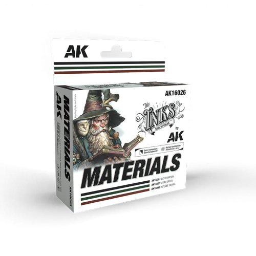 Go to product AK Interactive 16026 - Materials Inks Set