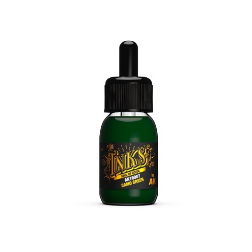 Go to product AK Interactive 16007 - Camo Green Ink 30 ml