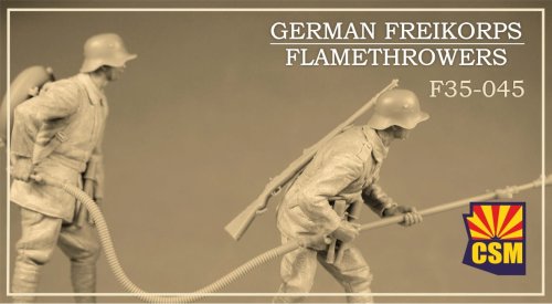 Go to product Copper State Models CSM F35045 - 1:35 German Freikorps Flamethrowers