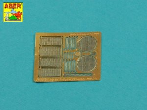Aber 72A18 - 1:72 Photoetched grilles for Panther Ausf. G/F model kits