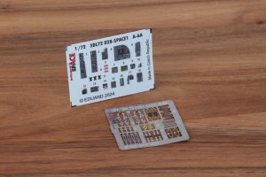 Eduard 3DL72028 - 1:72 A-6A Space 3D Decals + PE