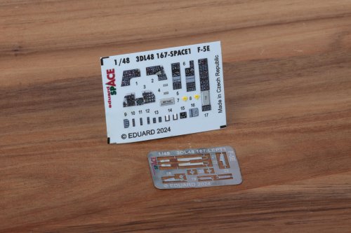 Go to product Eduard 3DL48167 - 1:48 F-5E Space 3D Decals + PE