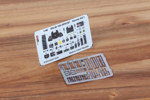 Go to product Eduard 3DL48162 - 1:48 Gannet AS.1 Space 3D Decals + PE