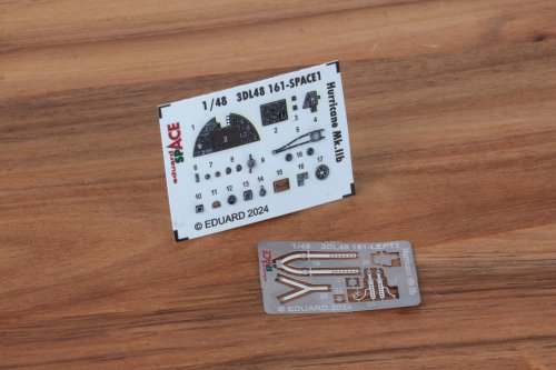 Go to product Eduard 3DL48161 - 1:48 Hurricane Mk.IIb Space 3D Decals + PE