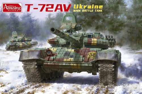 Go to product Amusing Hobby 35A063 - 1:35 T-72AV Ukraine main battle tank
