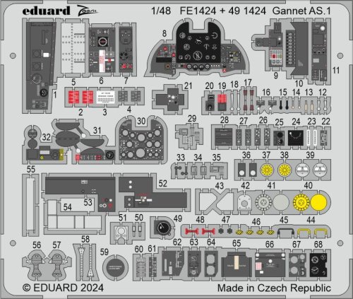 Go to product Eduard FE1424 - 1:48 Gannet AS.1