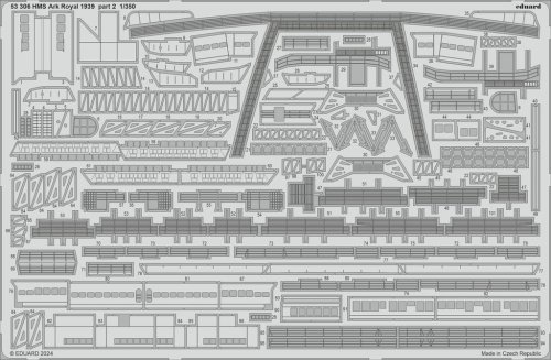 Go to product Eduard 53306 - 1:350 HMS Ark Royal 1939 part 2