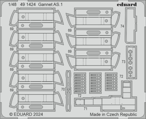 Go to product Eduard 491424 - 1:48 Gannet AS.1