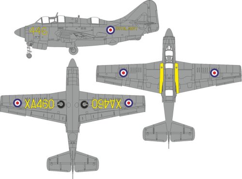 Go to product Eduard EX1018 - 1:48 Gannet AS.1/AS.4 national & a/c marking