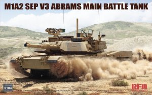 Rye Field Model 5104 - 1:35 M1A2 SEP V3 Abrams Main Battle Tank