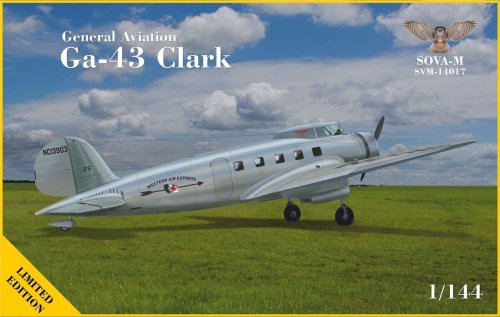 Go to product Sova 14017 - 1:144 Ga-43 Clark