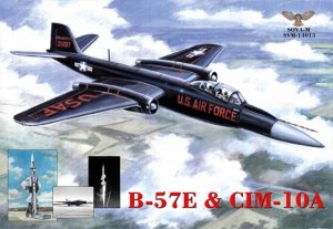 Sova 14013 - 1:144 B-57E & CIM-10A