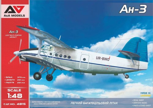 Go to product A&A Models 4815 - 1:48 An-3
