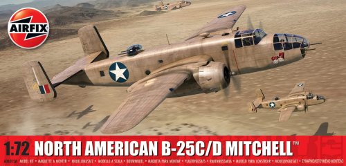 Go to product Airfix 06015A - 1:72 North American B-25C/D Mitchell