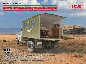 ICM 35586 - 1:35 WWII British Army Mobile Chapel