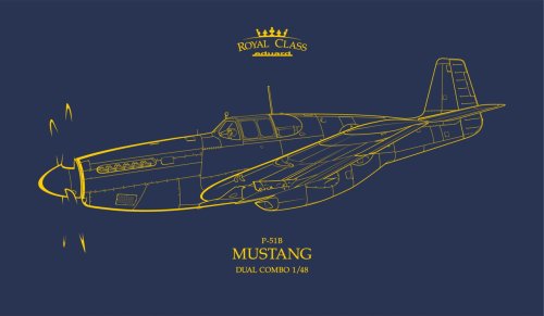 Go to product Eduard R0019 - 1:48 P-51B Mustang - Royal Class Edition Dual Combo