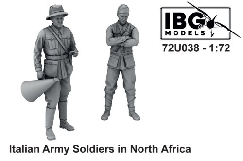 Go to product IBG 72U038 - 1:72 Italian Army Soldiers in North Africa