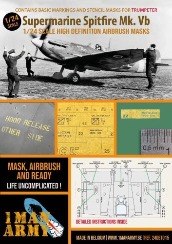 Go to product 1 Man Army 24DET015 - 1:24 Supermarine Spitfire Mk. Vb - Trumpeter