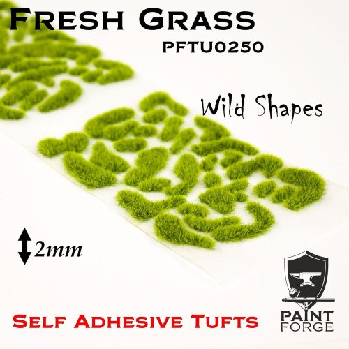 Go to product Paint Forge TU0250 - Grass tufts 2 mm - Fresh Grass Wild Shapes
